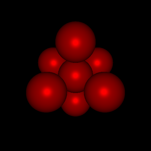 seven spheres touching v3